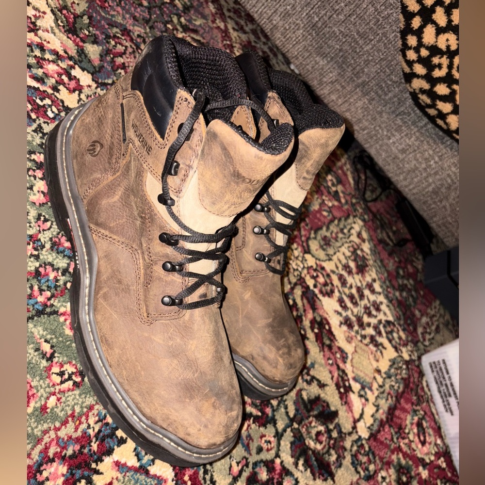 Wolverine Raider Durashocks Composite Toe Work Bo… - image 1